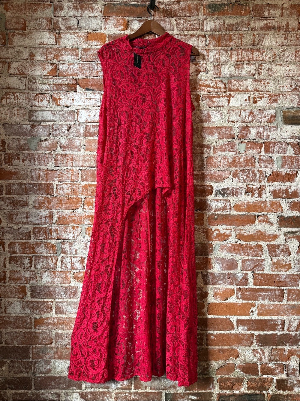 Ashley Steward lace maxi dress